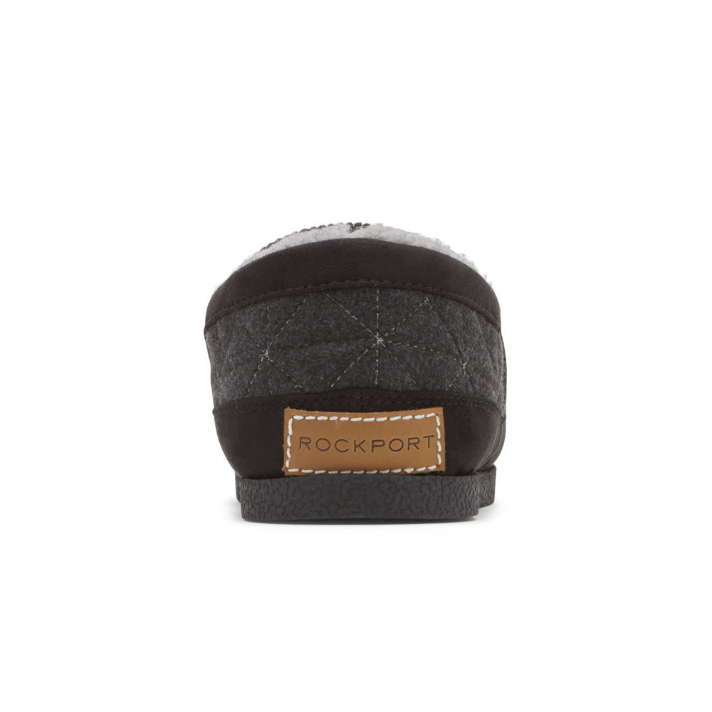 Rockport Tofflor Dam Mörkgrå - Trutech Veda Moc - PIJQG1692